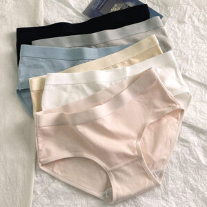 Women’s Mid-Waist Briefs | Soft & Skin-Friendly Fabric | Full Coverage | Solid Colors | Everyday Comfort