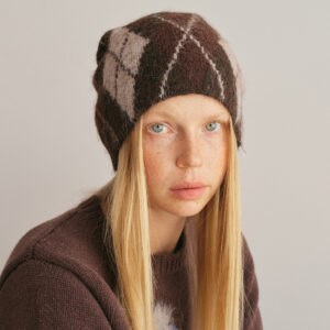 Vintage Jacquard Knit Beanie | Soft Wool-Feel | Autumn & Winter Essential