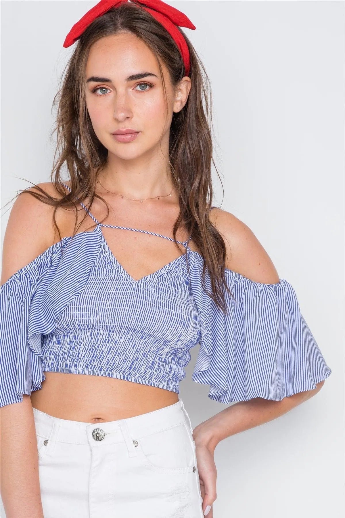 s12656-blue-7-blue-stripe-smocked-off-the-shoulder-crop-top-4-2-1-tasha-apparel-wholesale-1-34991620751654
