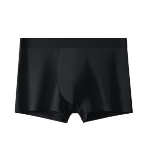 Men’s Solid Color Boxer Briefs | Soft Stretch Comfortable Underwear | Breathable Men’s Boxer Shorts S–XXL